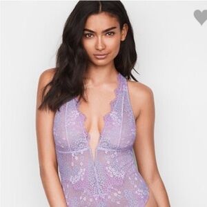 Victoria’s Secret Lace Plunge Teddy S